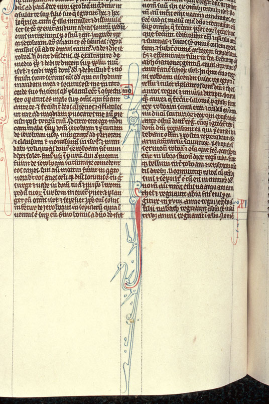 Bible - Initiale filigranée