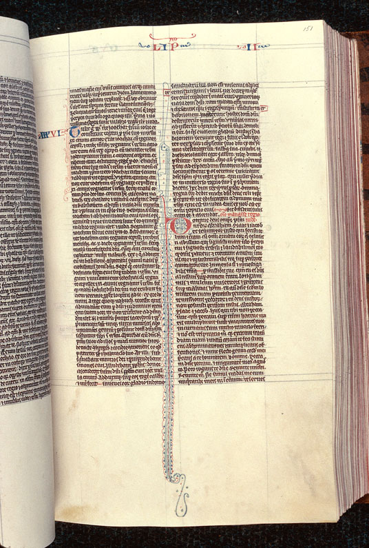 Bible - Initiales filigranées