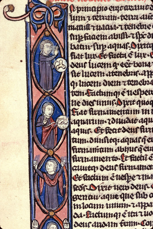 Bible - Création des astres/Séparation de la lumière et des ténèbres/Séparation des eaux de la terre_1