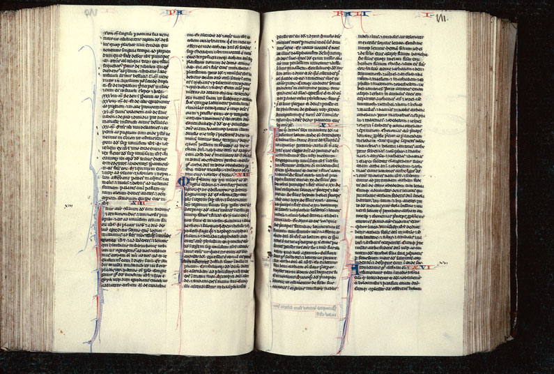 Bible - Initiales filigranées