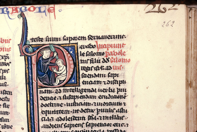 Bible - Salomon enseignant Roboam
