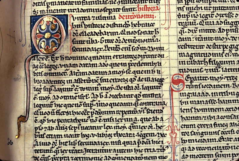 Historia scholastica - Initiale ornée
