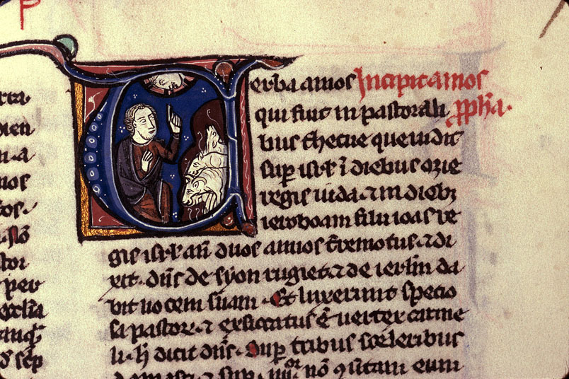Bible - Dieu parlant à Amos