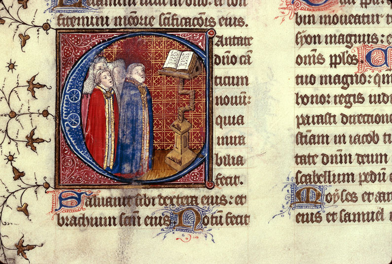 Psautier à l'usage de Mende - Chantres