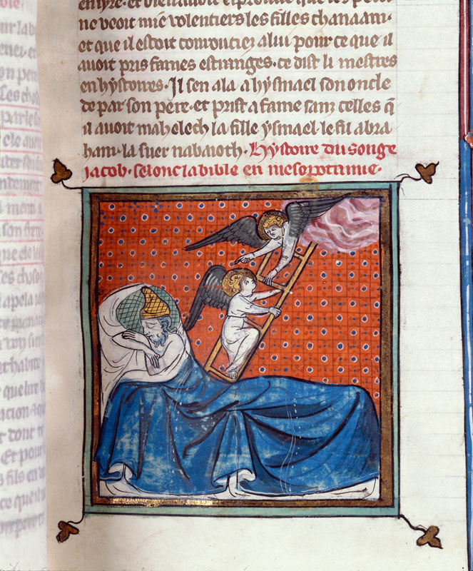 Bible historiale - Songe de Jacob