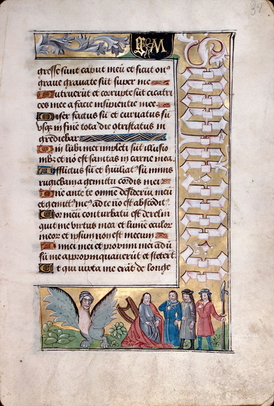 Heures à l'usage d'Amiens - David (à préciser);Hybride anthropomorphe_1
