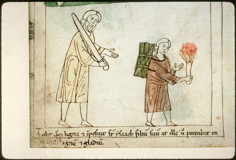 Bible en images - Sacrifice d'Abraham