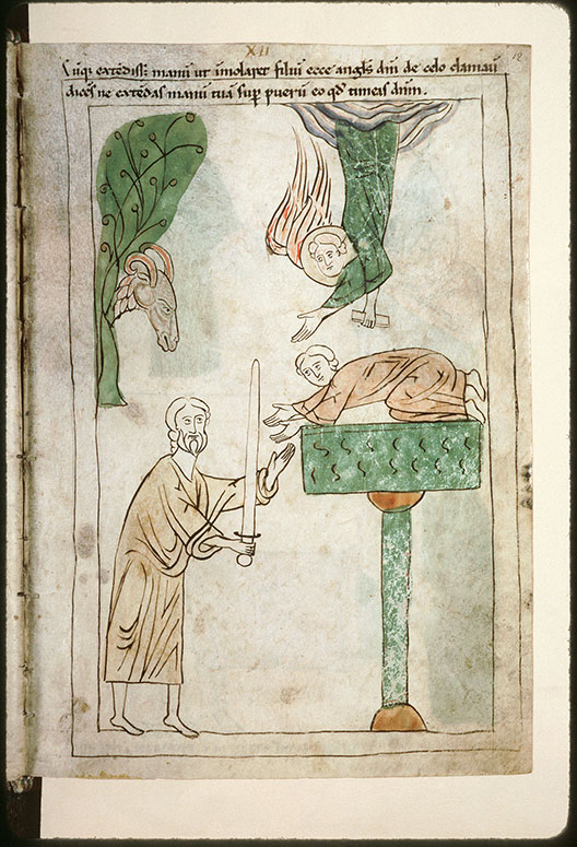 Bible en images - Sacrifice d'Abraham