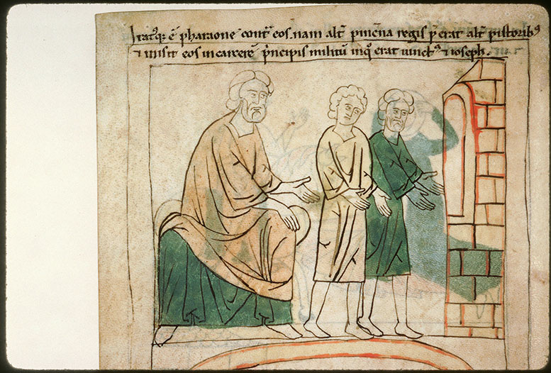 Bible en images - Pharaon envoyant son échanson et son panetier en prison