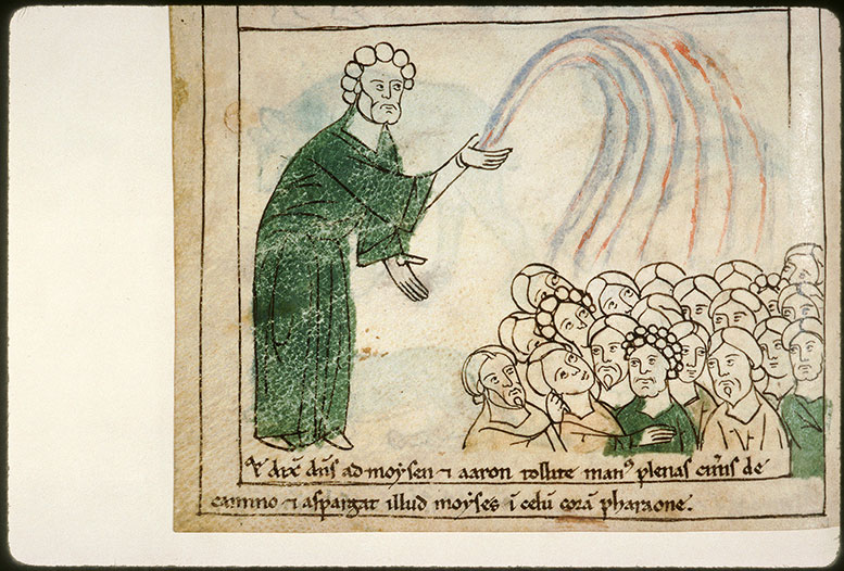 Bible en images - Sixième plaie d'Egypte : la suie