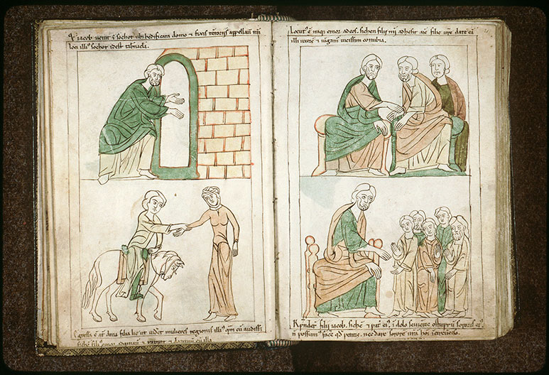 Bible en images - Jacob et sa maison de Sukkot_1