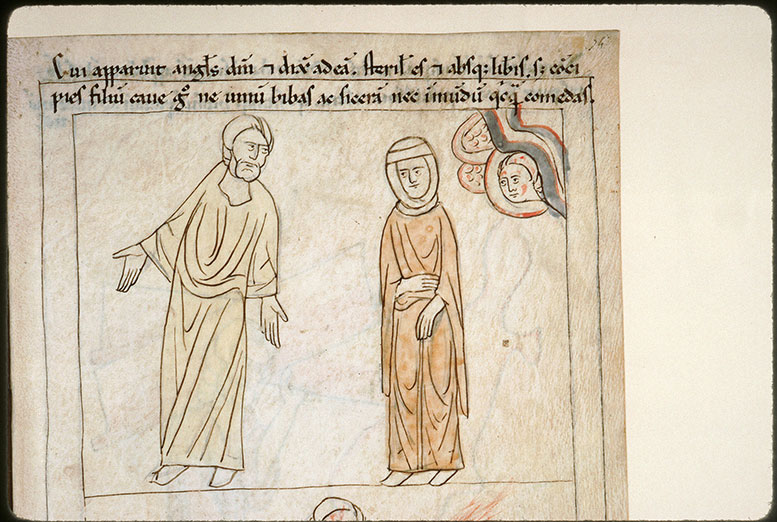 Bible en images - Annonce de la naissance de Samson