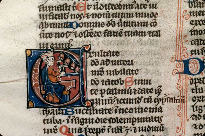 Bible - David jouant des clochettes