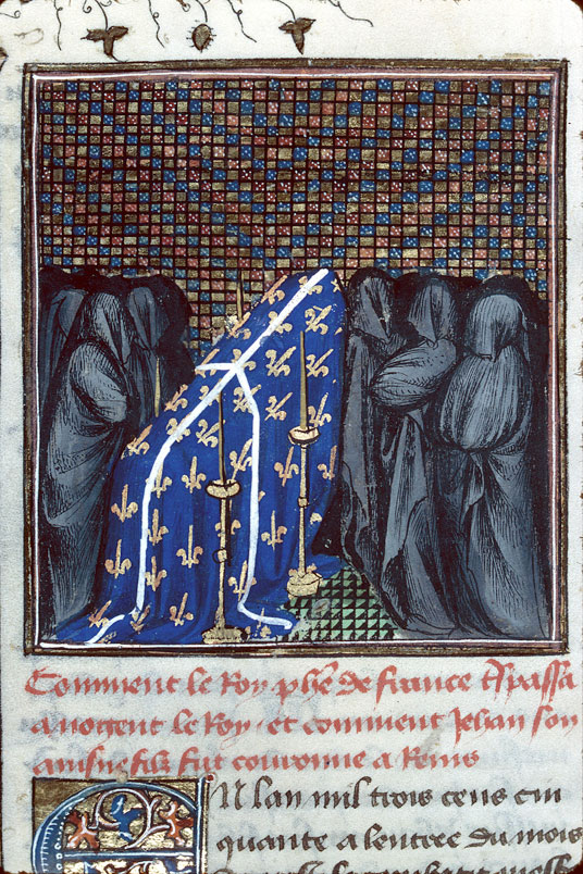 Chroniques - Funérailles de Philippe VI de Valois