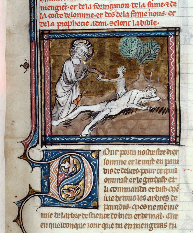 Bible historiale - Création d'Eve