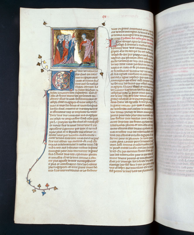 Bible historiale - Jacob et les siens entrant en Egypte_1