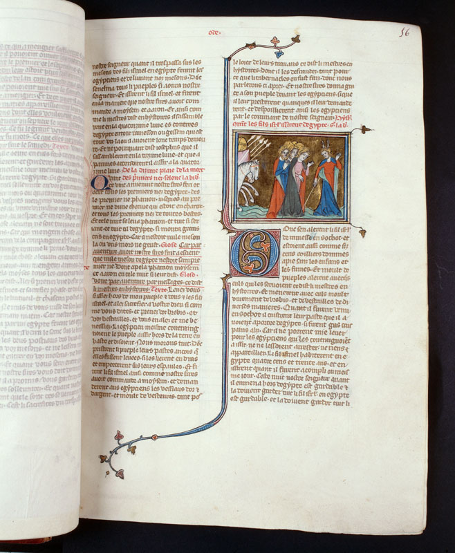 Bible historiale - Passage de la mer Rouge_1