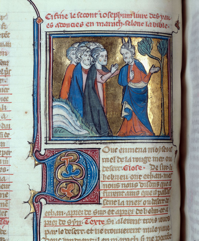 Bible historiale - Assainissement des eaux de Mara