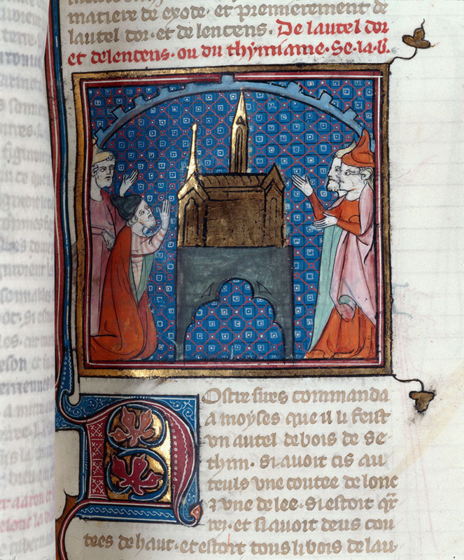 Bible historiale - Autel des parfums