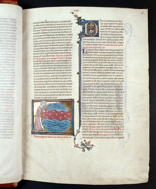 Bible historiale - Séparation des eaux_1
