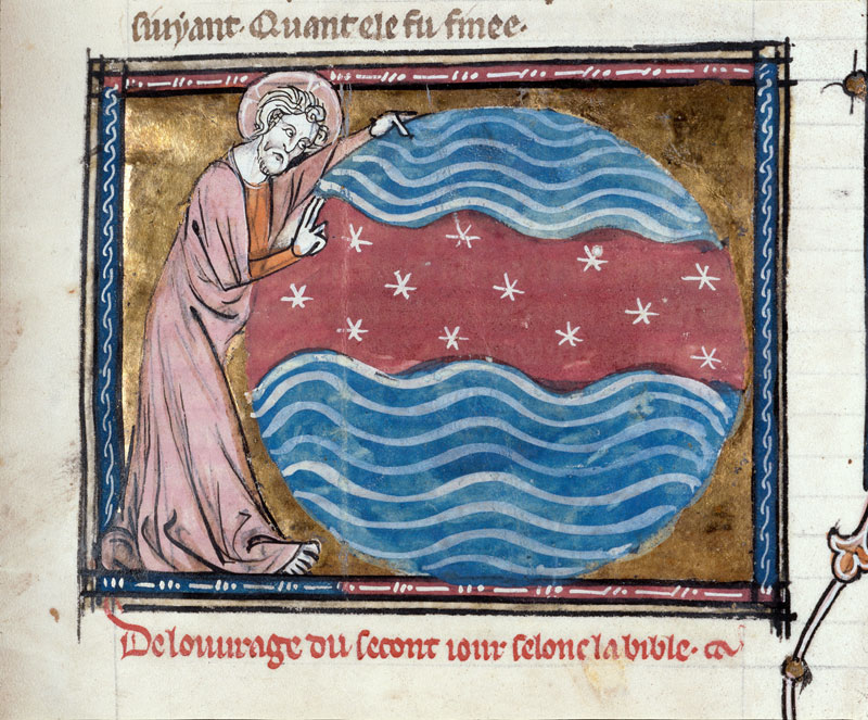 Bible historiale - Séparation des eaux