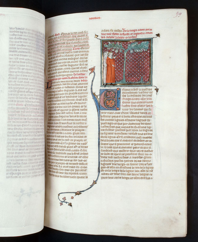 Bible historiale - Verge fleurie d'Aaron_1