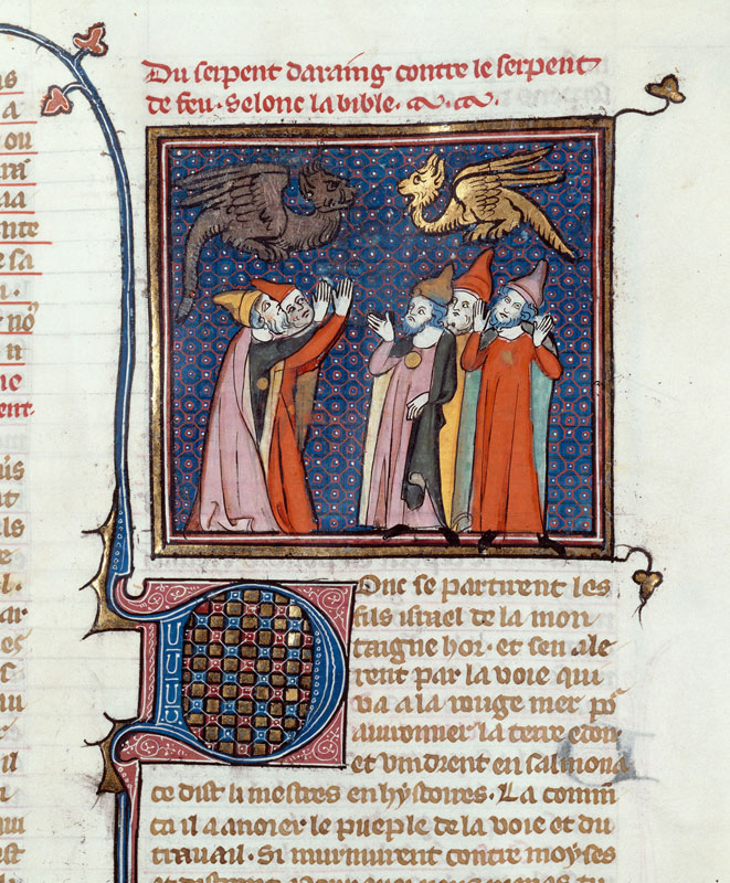 Bible historiale - Serpent d'airain (Le)