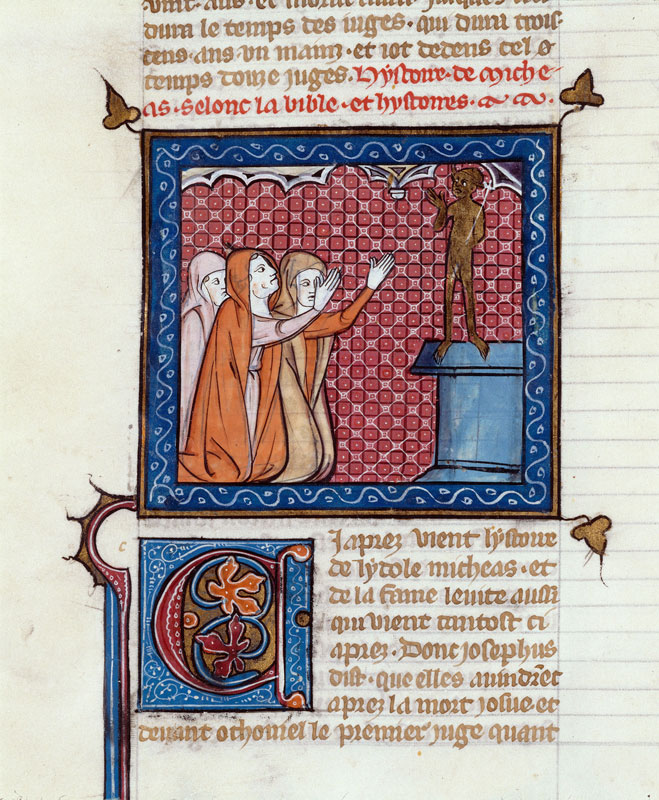 Bible historiale - Sanctuaire privé de Mika