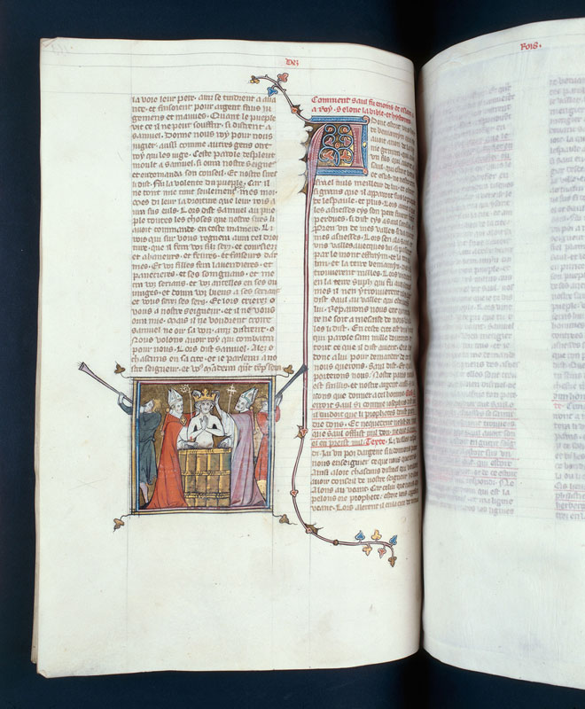 Bible historiale - Sacre de Saül_1