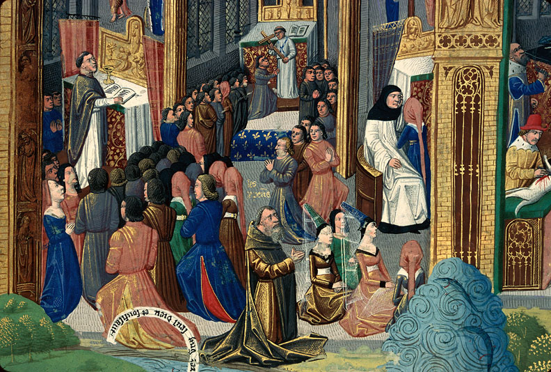 Cité de Dieu - Sacrifices d'animaux/Saint Augustin s'adressant aux Romains_2