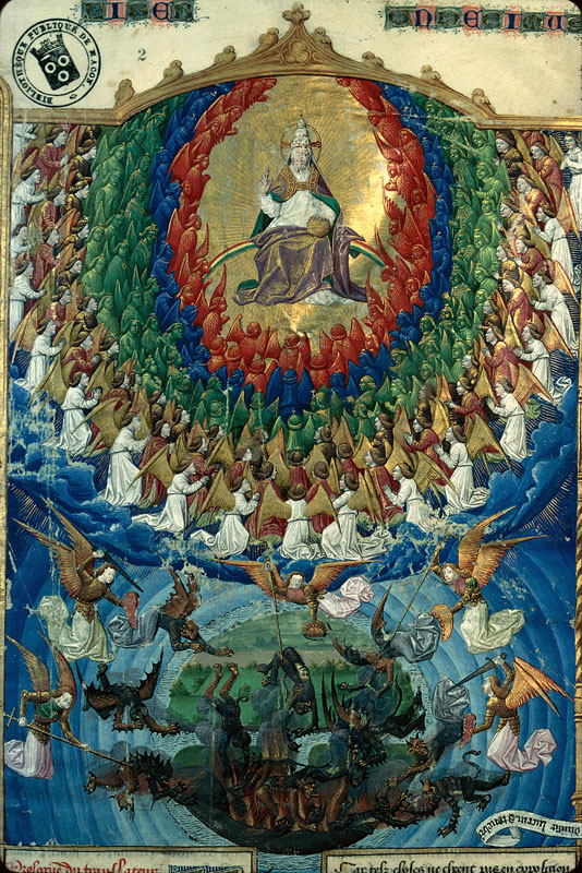 Cité de Dieu - Chute des anges/Saint Augustin/Séparation de la lumière et des ténèbres_1