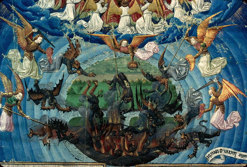 Cité de Dieu - Chute des anges/Saint Augustin/Séparation de la lumière et des ténèbres_2
