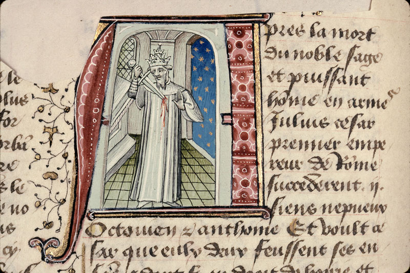 Cas des nobles hommes et femmes (Des) - Suicide d'Antoine