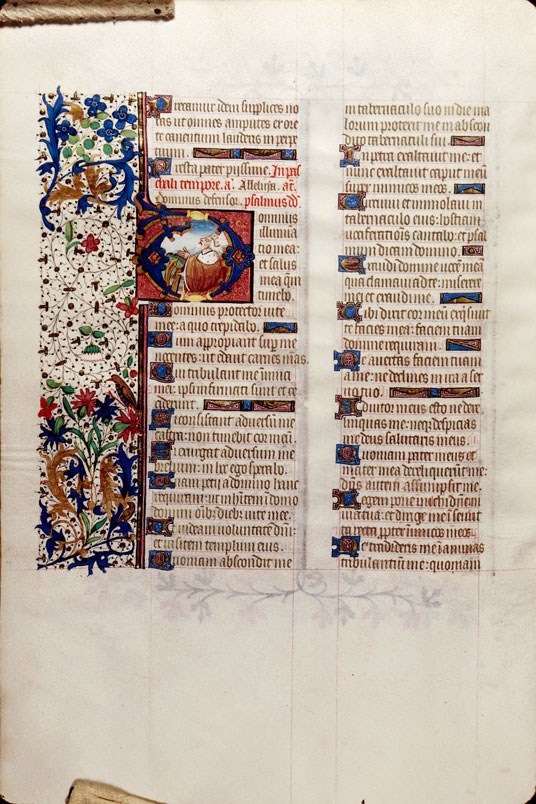 Bréviaire romain - David en prière_1