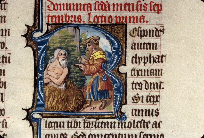 Bréviaire romain - Job et un de ses amis