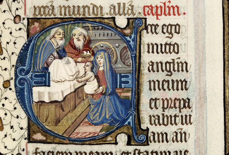 Bréviaire romain - Présentation au Temple