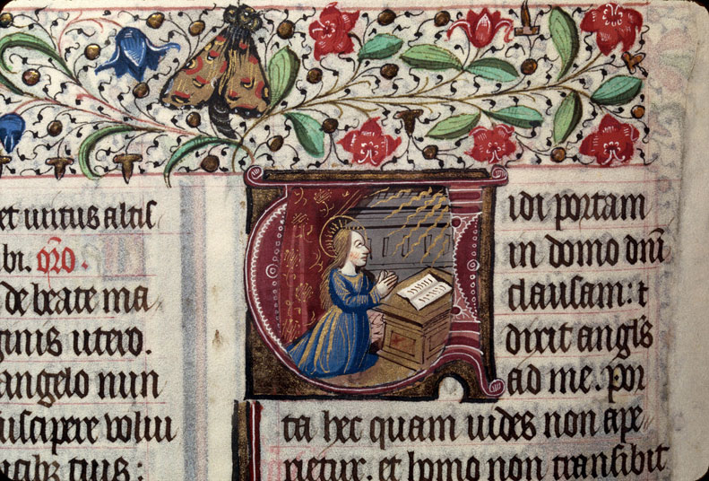 Bréviaire romain - Vierge en prière