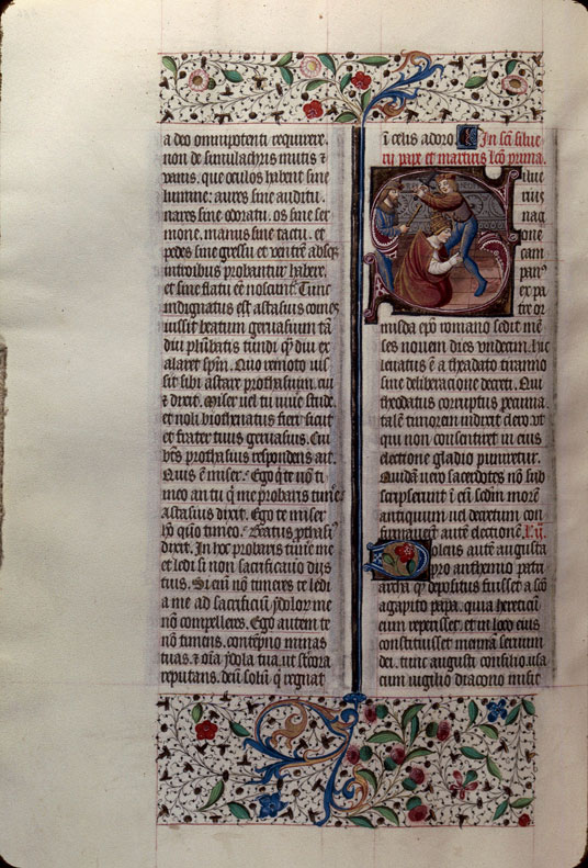 Bréviaire romain - Décollation de saint Silvère_1