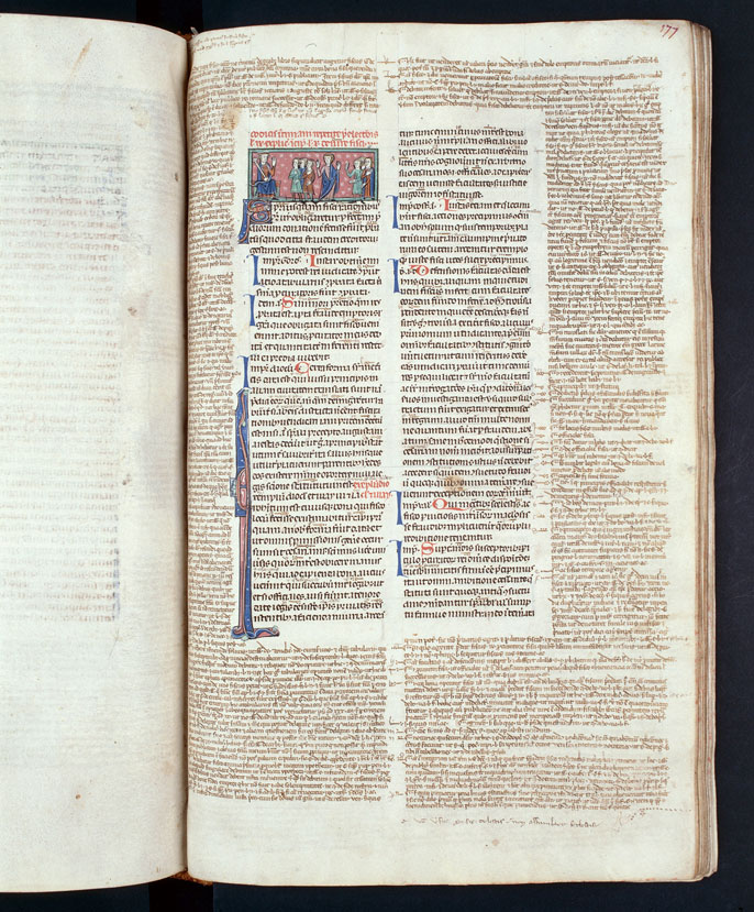 Authenticum/Codex Justinianus (libri X-XII)/Institutiones - Initiale ornée_1