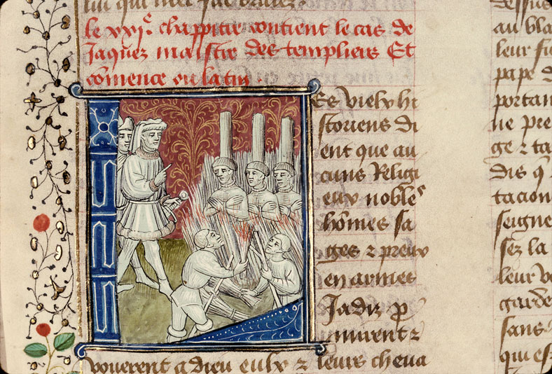 Cas des nobles hommes et femmes (Des) - Templiers au bûcher