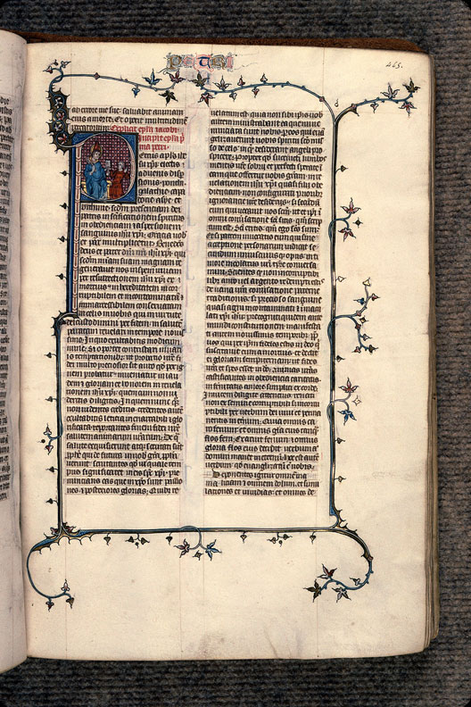 Bible - Saint Pierre remettant une lettre à Silas_1