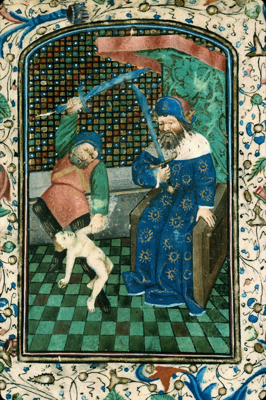 Heures - Hérode et le massacre des Innocents