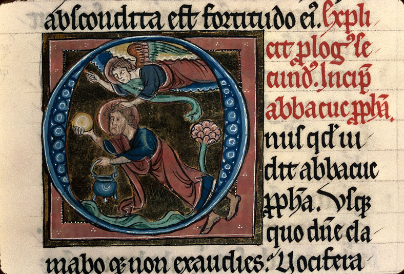Bible - Habacuc transportant des vivres pour Daniel