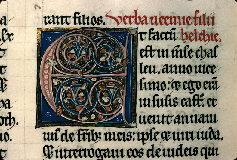 Bible - Initiale ornée