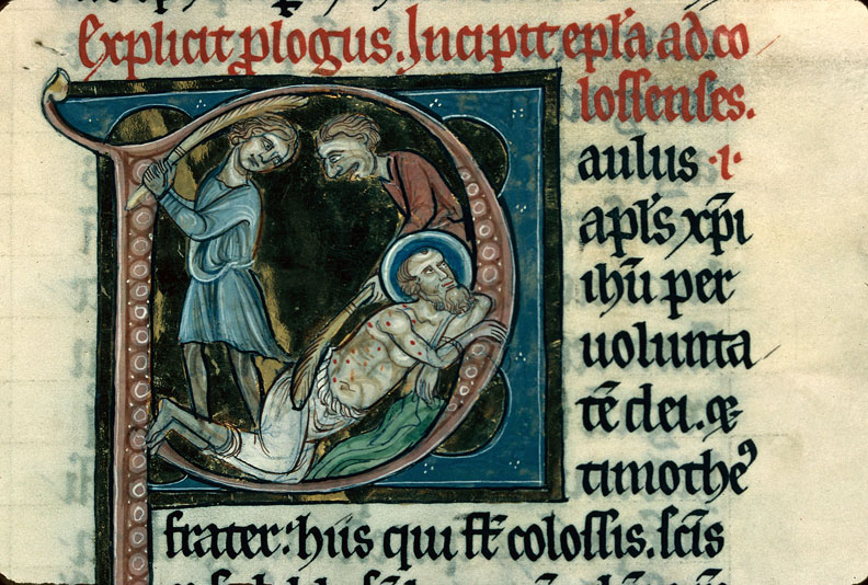 Bible - Saint Paul battu à Philippes