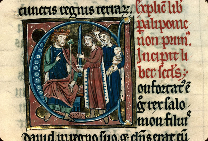 Bible - Jugement de Salomon