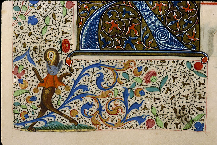 Graduel à l'usage de la cathédrale du Mans - Hybride zoomorphe