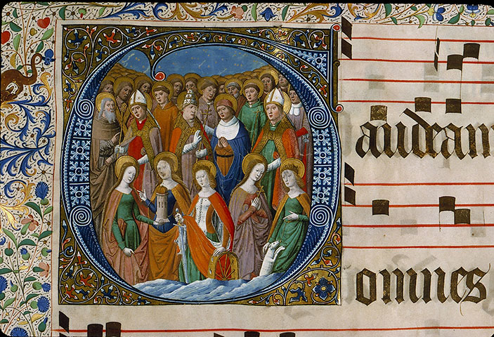 Graduel à l'usage de la cathédrale du Mans - Saints