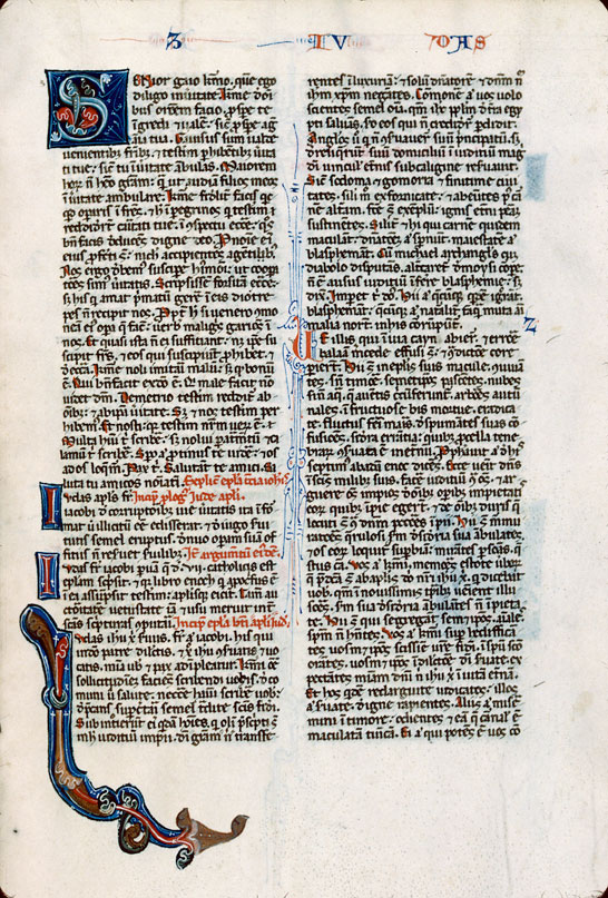 Bible - Initiales ornées