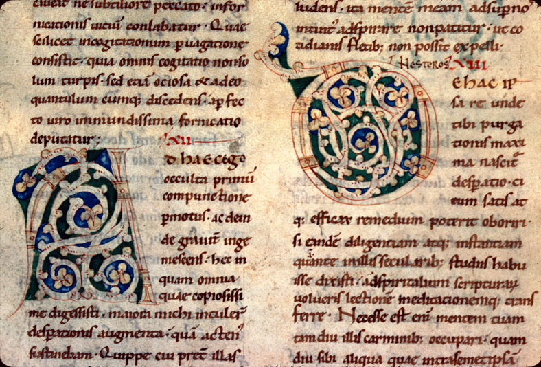 (Fragment) - Initiales ornées